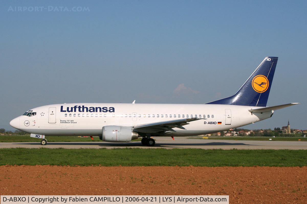 D-ABXO, 1987 Boeing 737-330 C/N 23873, Lufthansa