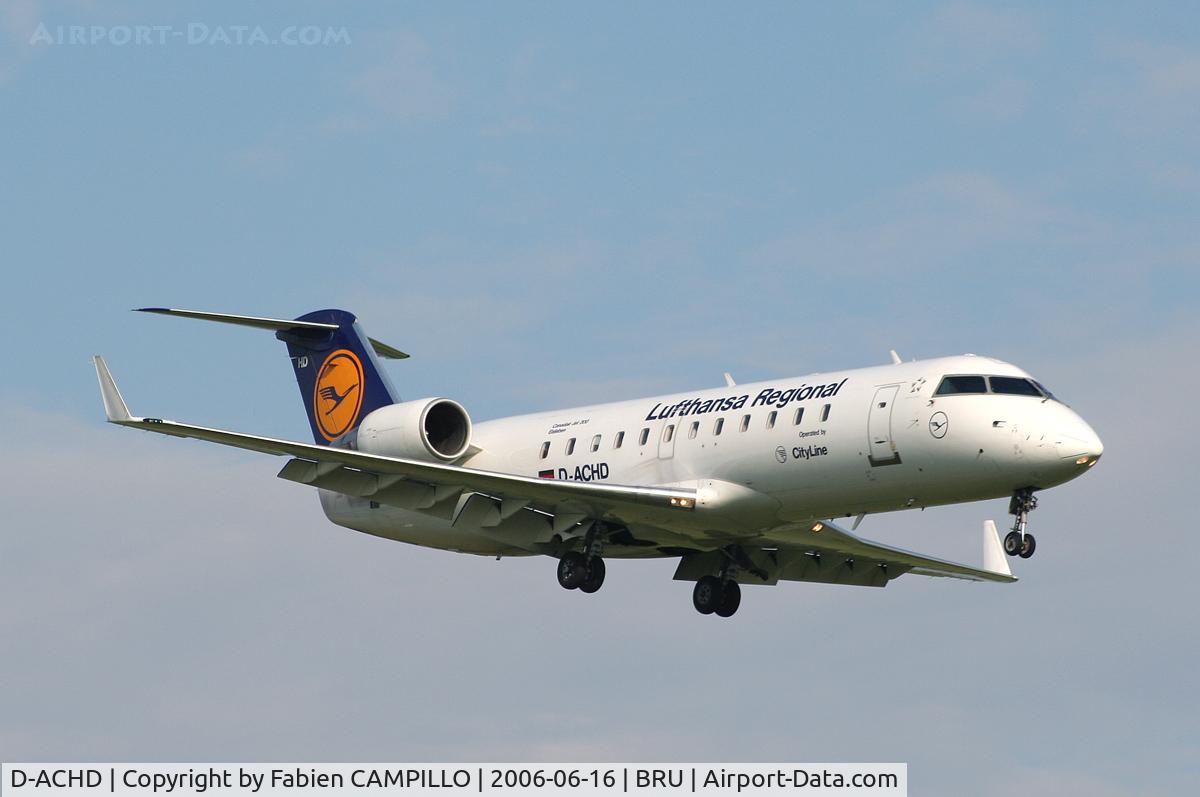 D-ACHD, 2000 Canadair CRJ-200LR (CL-600-2B19) C/N 7403, Lufthansa rÃ©gional (Cityline)