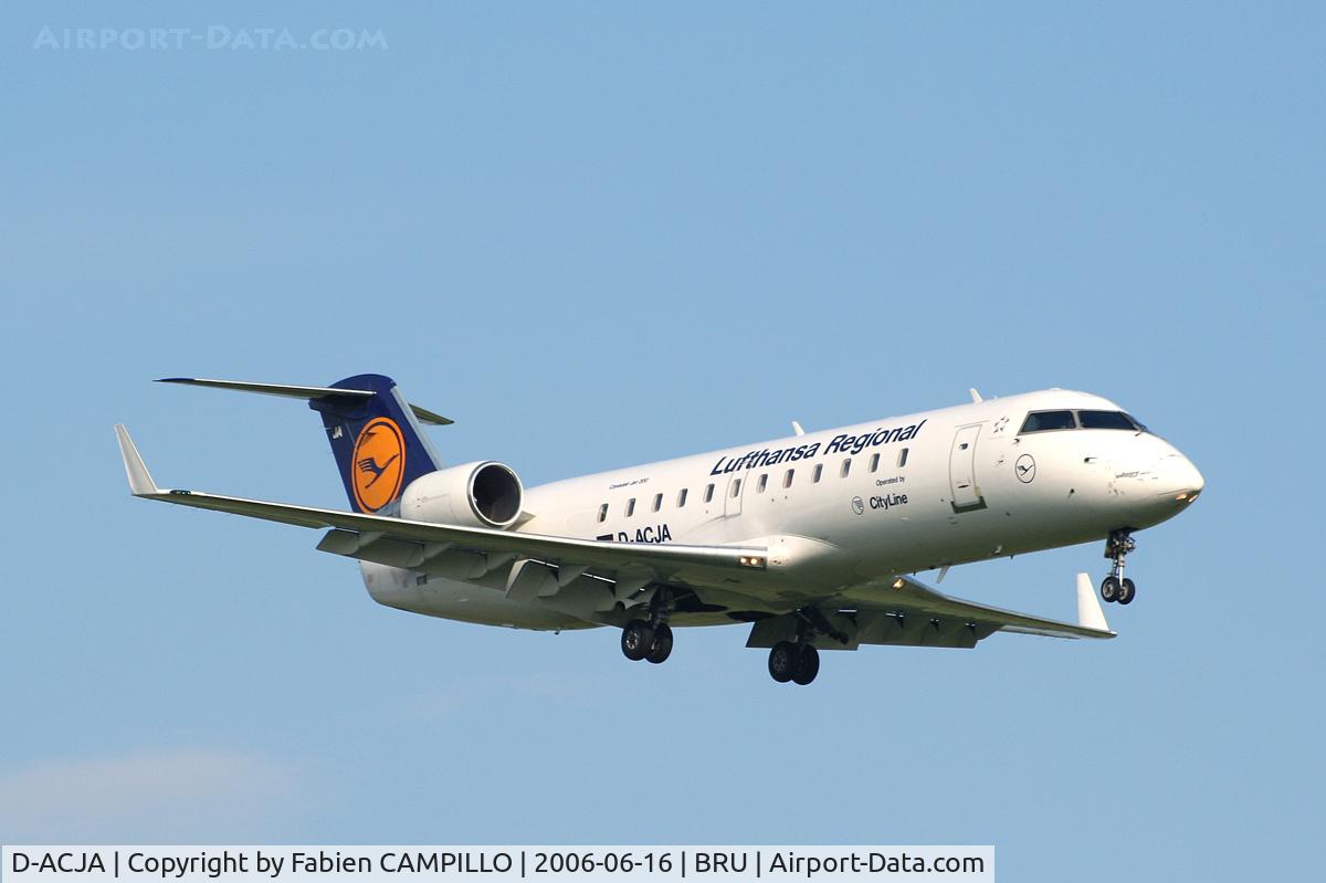 D-ACJA, 1996 Canadair CRJ-100LR (CL-600-2B19) C/N 7122, Lufthansa rÃ©gional (Cityline)