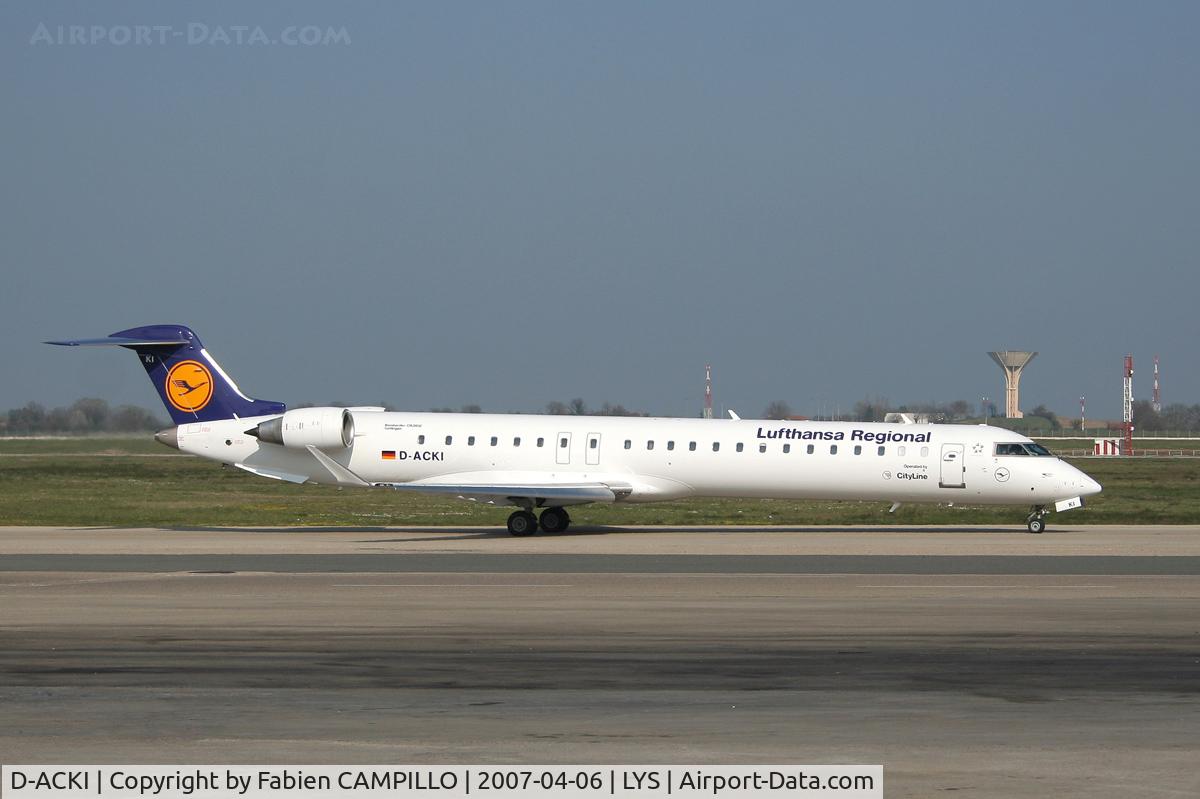 D-ACKI, 2006 Bombardier CRJ-900LR (CL-600-2D24) C/N 15088, Lufthansa rÃ©gional (Cityline)