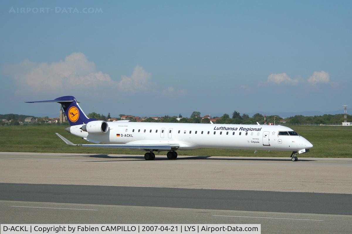 D-ACKL, 2006 Bombardier CRJ-900LR (CL-600-2D24) C/N 15095, Lufthansa rÃ©gional (Cityline)