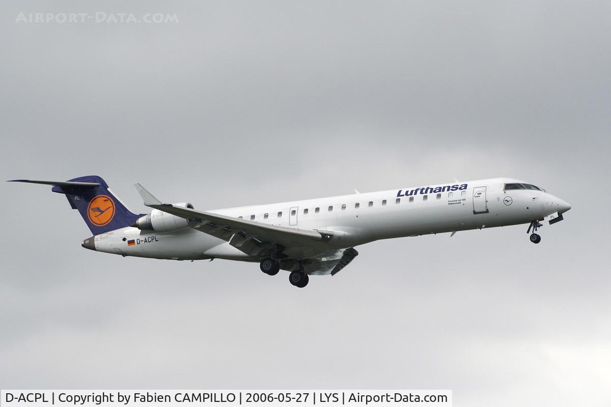D-ACPL, 2002 Canadair CRJ-701ER (CL-600-2C10) Regional Jet C/N 10076, Lufthansa rÃ©gional (Cityline)