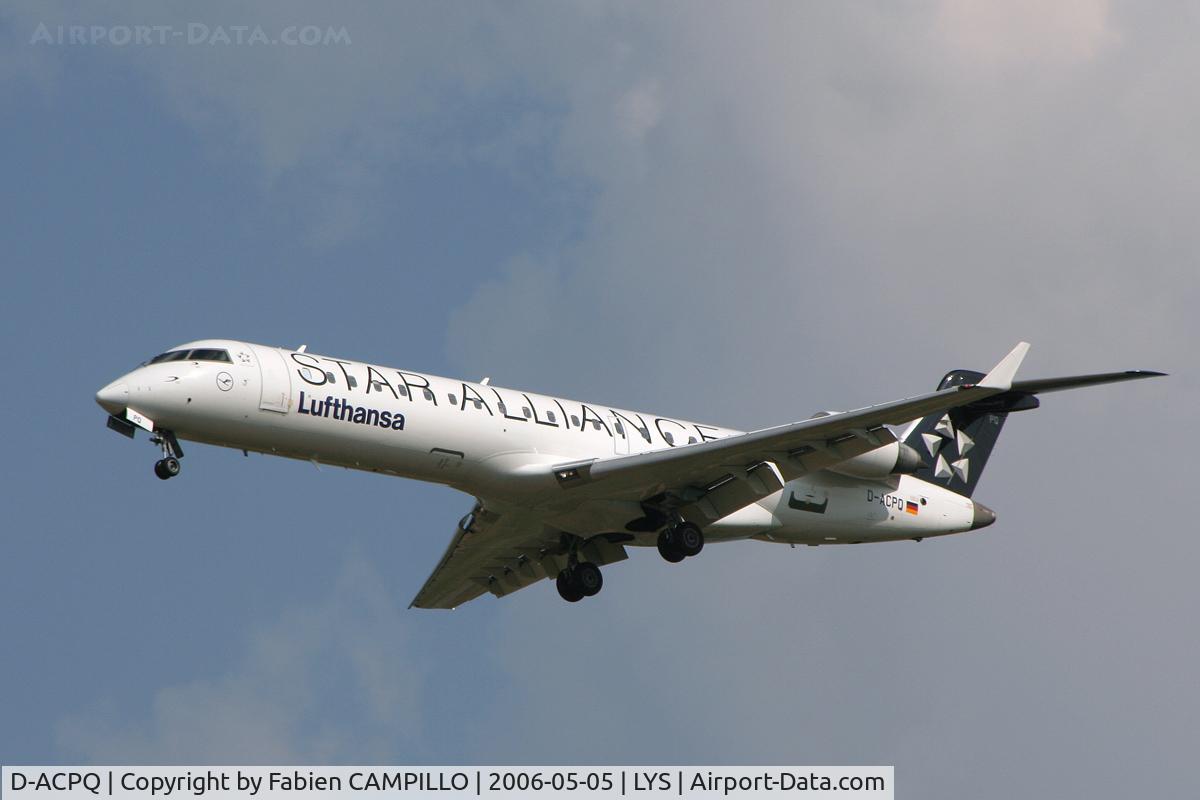 D-ACPQ, 2003 Canadair CRJ-700 (CL-600-2C10) Regional Jet C/N 10091, Lufthansa rÃ©gional (Cityline)