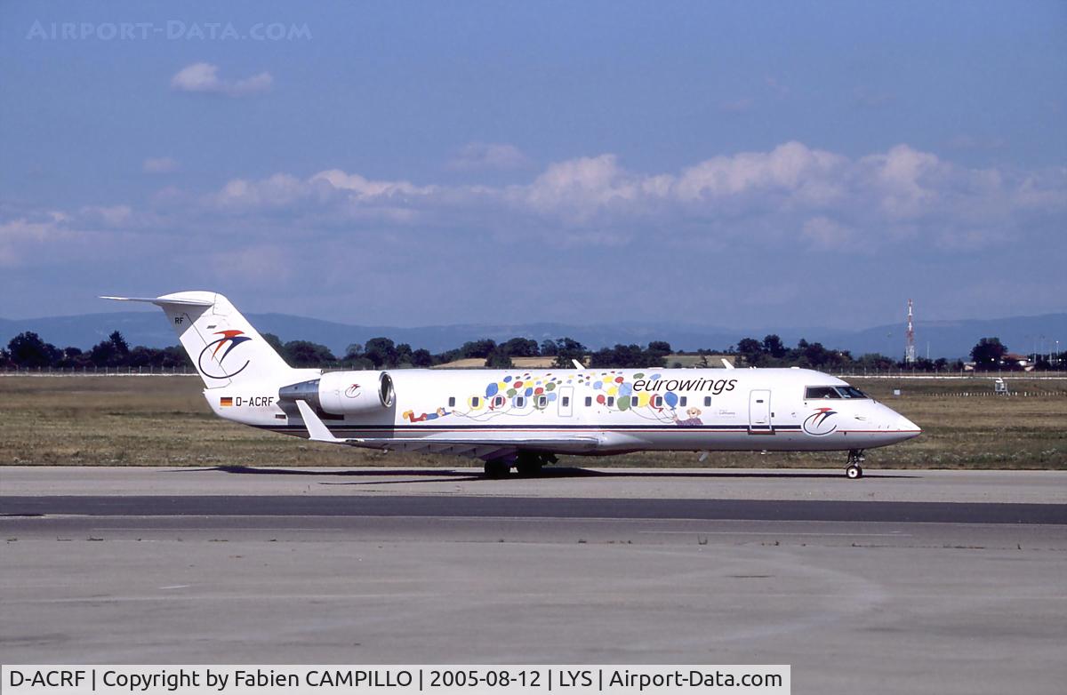 D-ACRF, 2002 Bombardier CRJ-200ER (CL-600-2B19) C/N 7619, Eurowings