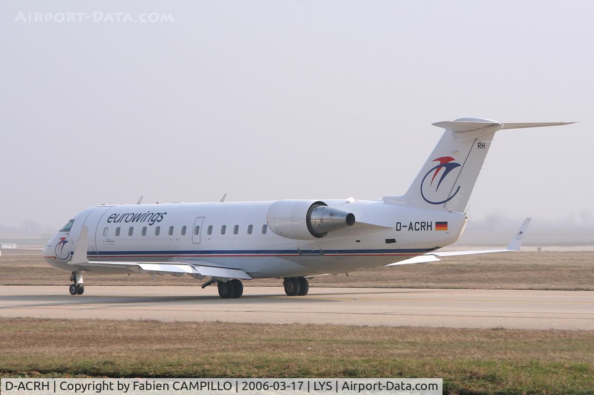 D-ACRH, 2002 Canadair CRJ-200LR (CL-600-2B19) C/N 7738, Eurowings