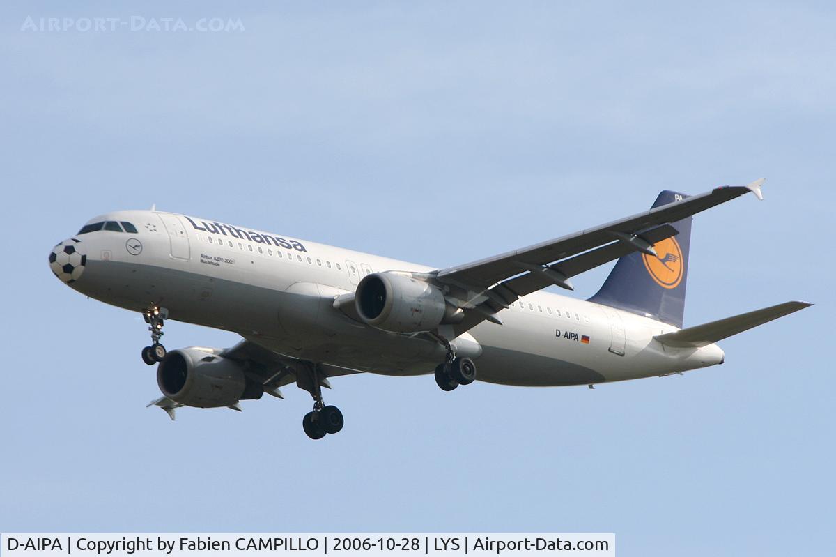 D-AIPA, 1989 Airbus A320-211 C/N 0069, Lufthansa