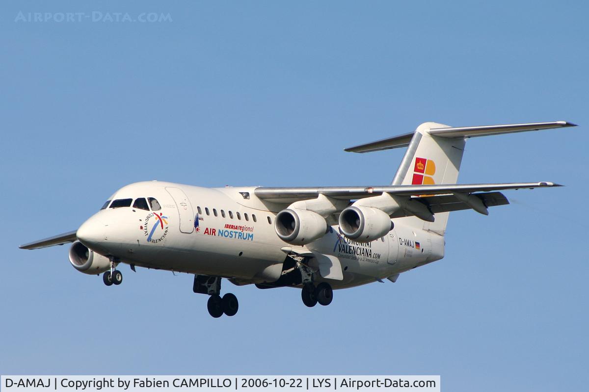 D-AMAJ, 1984 British Aerospace BAe.146-200A C/N E2028, Iberia RÃ©gional Air Nostrum