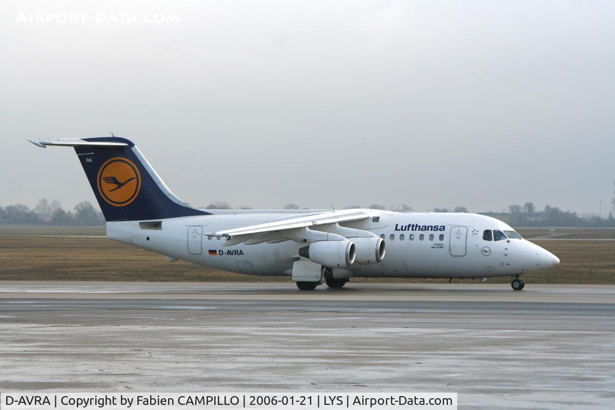 D-AVRA, 1994 British Aerospace Avro 146-RJ85 C/N E.2256, Lufthansa (Cityline)