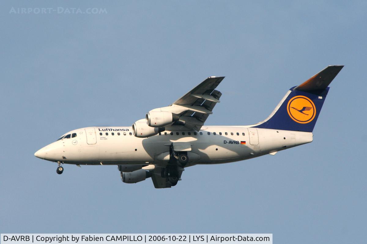 D-AVRB, 1994 British Aerospace Avro 146-RJ85 C/N E.2253, Lufthansa (Cityline)