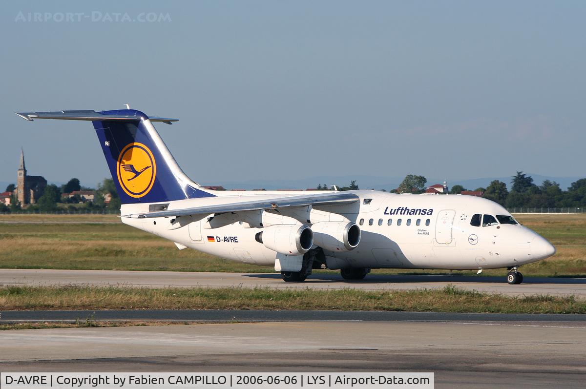 D-AVRE, 1995 British Aerospace Avro 146-RJ85 C/N E.2261, Lufthansa (Cityline)