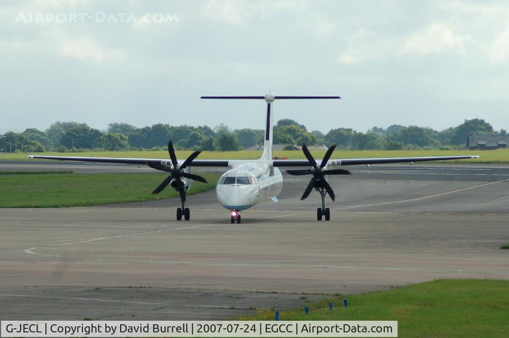G-JECL, 2005 De Havilland Canada DHC-8-402Q Dash 8 C/N 4114, Flybe - Taxiing