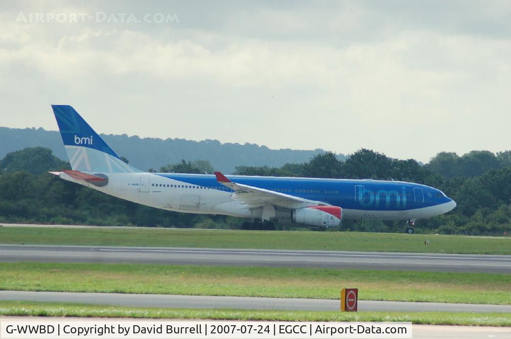 G-WWBD, 2001 Airbus A330-243 C/N 401, BMI - Taking Off