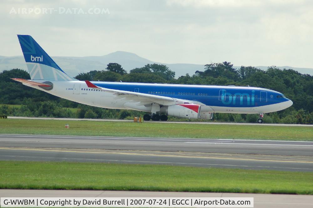 G-WWBM, 2001 Airbus A330-243 C/N 398, BMI - Taking Off