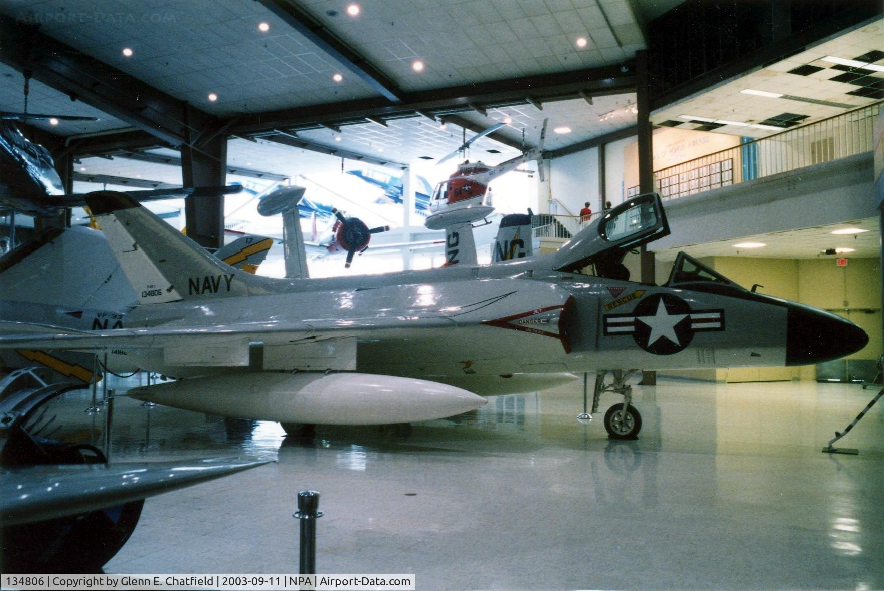 134806, 1957 Douglas F-6A Skyray C/N 10400, F4D-1/F-6A at the National Museum of Naval Aviation