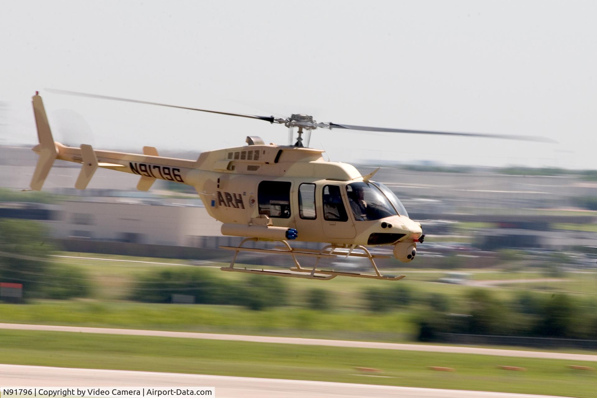 N91796, 1999 Bell 407 C/N 53343, ARH-70 Testing