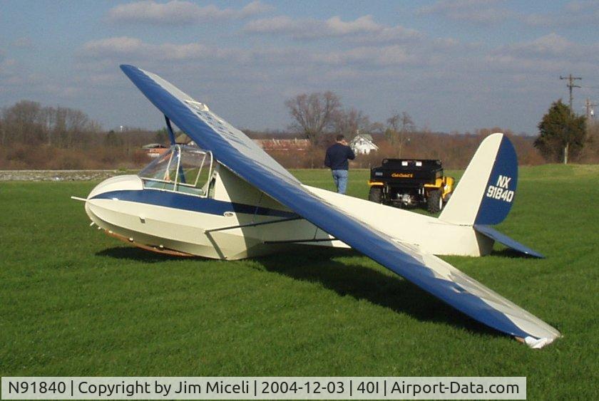 N91840, 1946 Schweizer SGU-1-20 C/N 1, Freshly Restored Schweizer 1-20