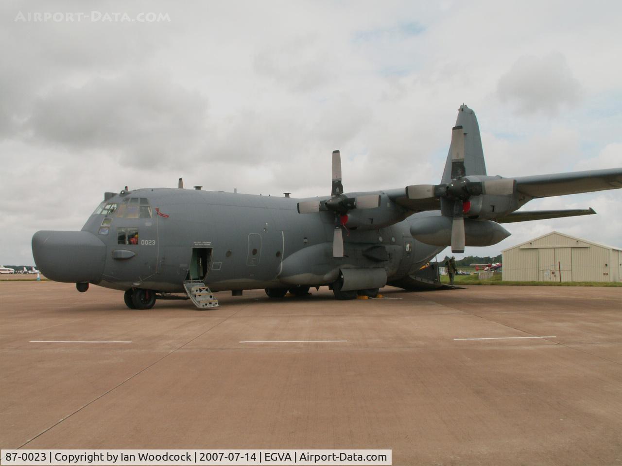 87-0023, 1986 Lockheed MC-130H Combat Talon II C/N 382-5091, MC-130H/7 SOS-352 SOG USAF/RIAT Fairford