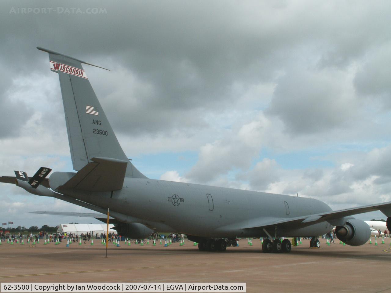 62-3500, 1962 Boeing KC-135R Stratotanker C/N 18483, Boeing KC-135R/126 ARS-128 ARW USAF/RIAT Fairford