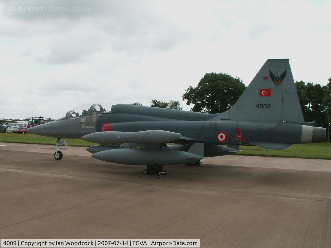 4009, 1969 Canadair NF-5B Freedom Fighter C/N 4009, NF-5B/133 Filo Turkish AF/RIAT Fairford