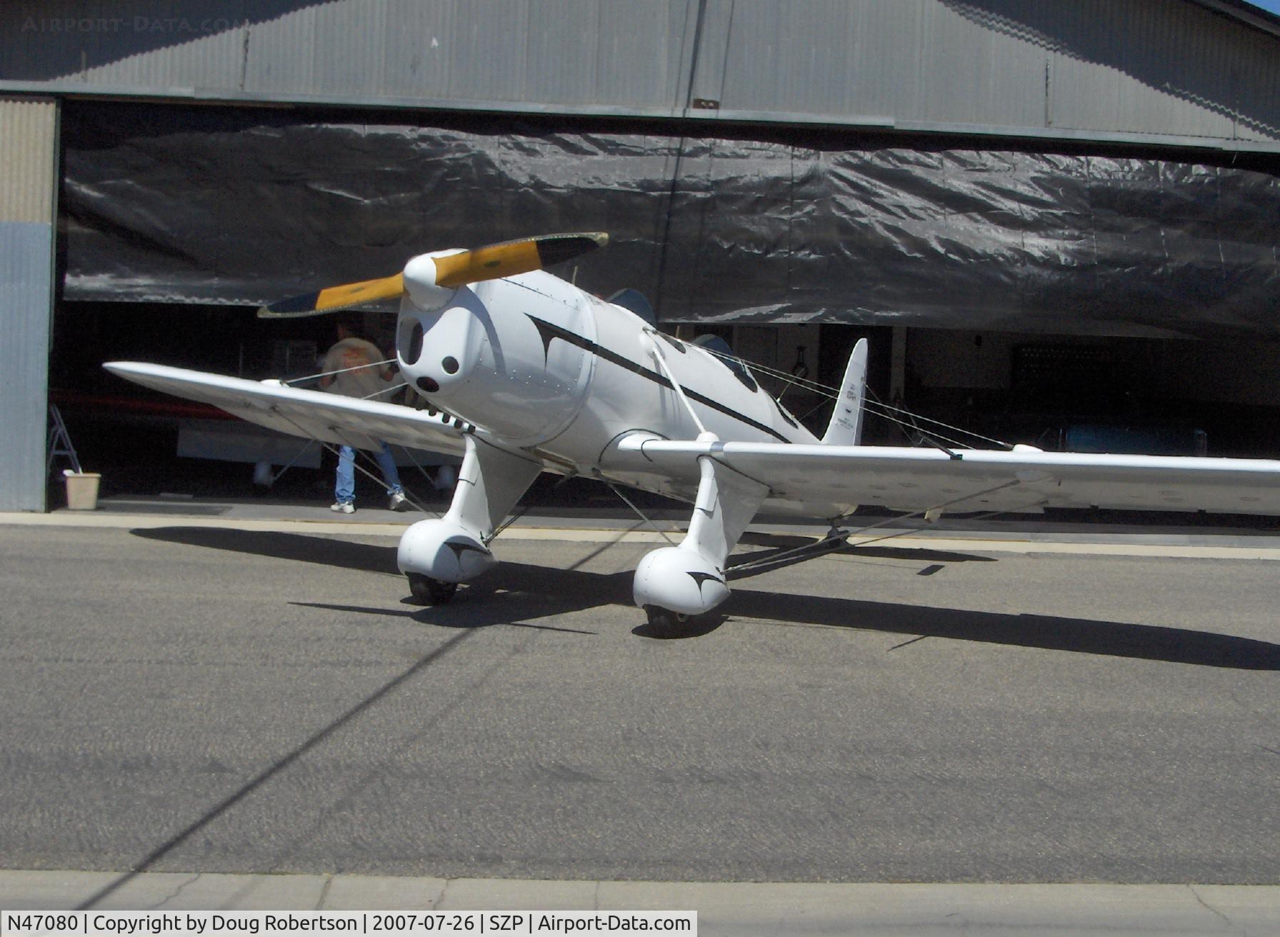 N47080, 1942 Ryan Aeronautical ST3KR C/N 1391, 1942 Ryan ST3KR, Fairchild Ranger 6-410 165 Hp, Experimental 'Eileen'
