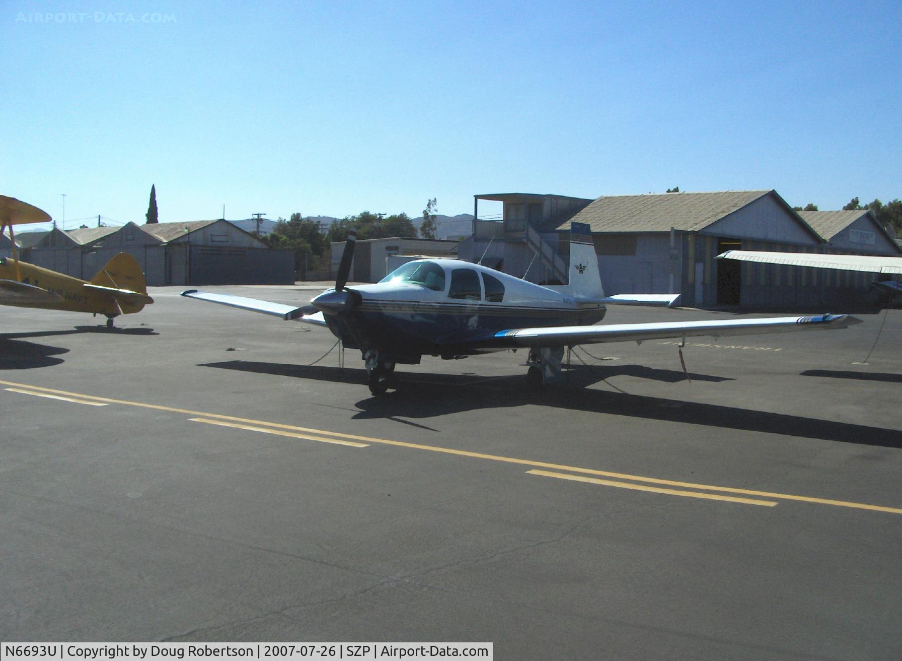 N6693U, 1963 Mooney M20C Ranger C/N 2420, 1963 Mooney M20C, Lycoming O&VO-360 180 Hp