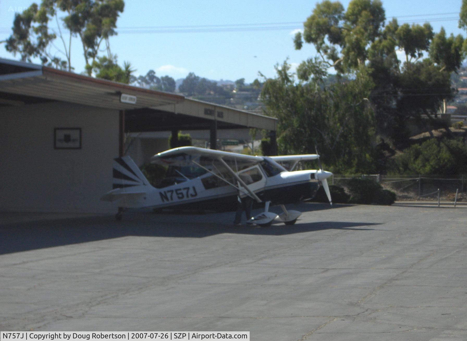 N757J, American Champion 7GCAA Citabria C/N 512-2007, 2007 American Champion 7GCAA ADVENTURE, Lycoming O-320-B2B 160 Hp