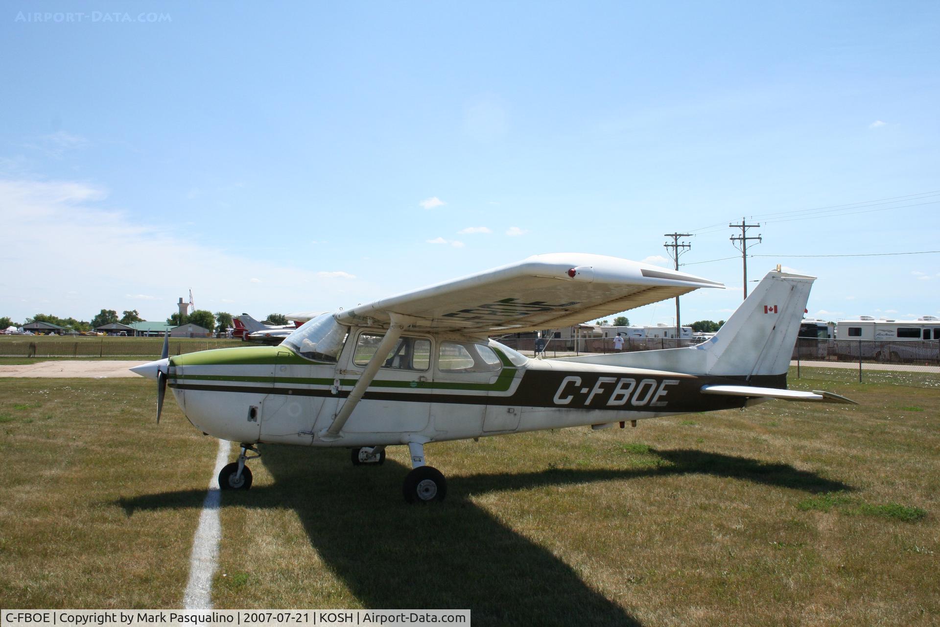 C-FBOE, 1972 Cessna 172M C/N 17260858, Cessna 172