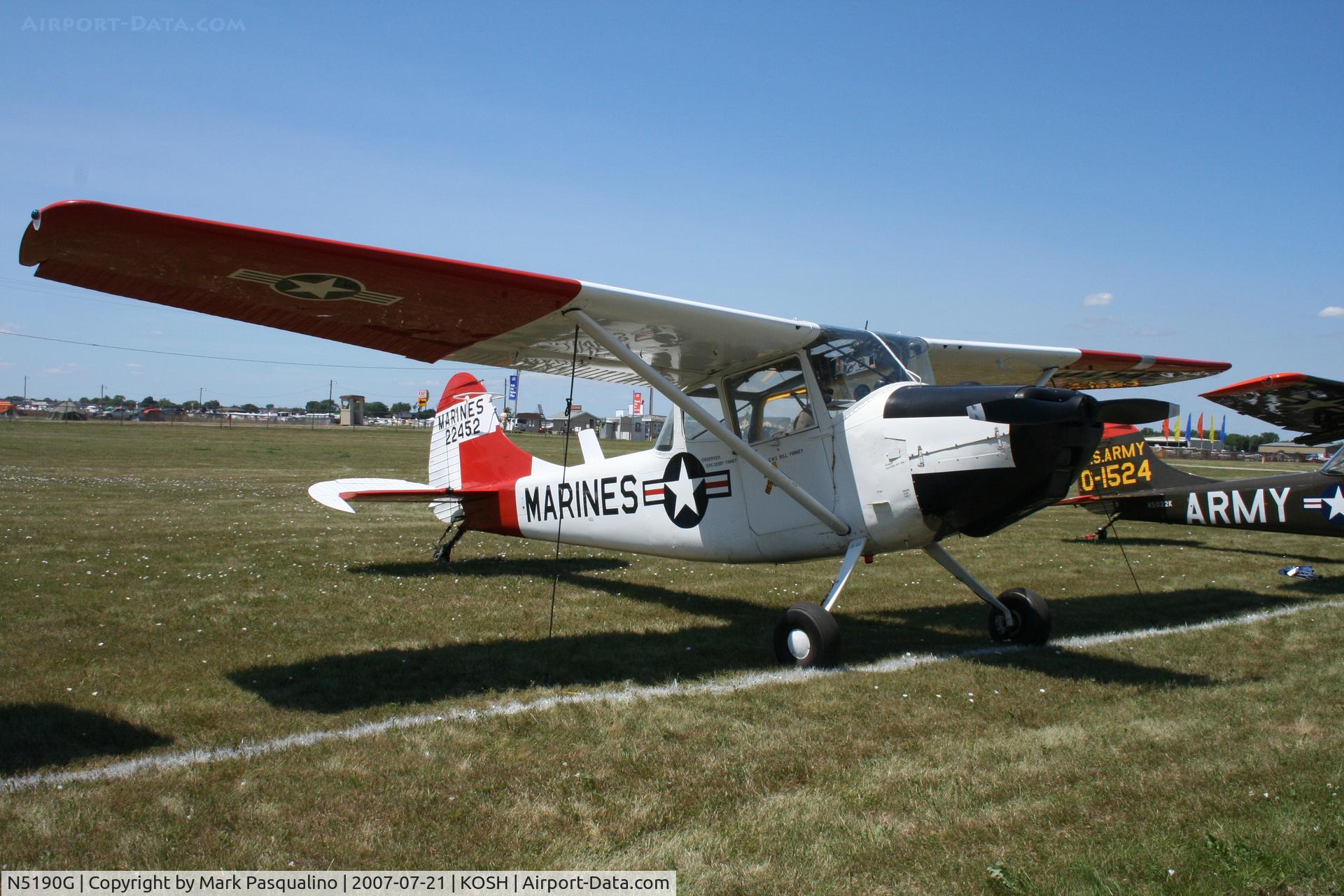 N5190G, 1951 Cessna 305A C/N 22452, Cessna 305A