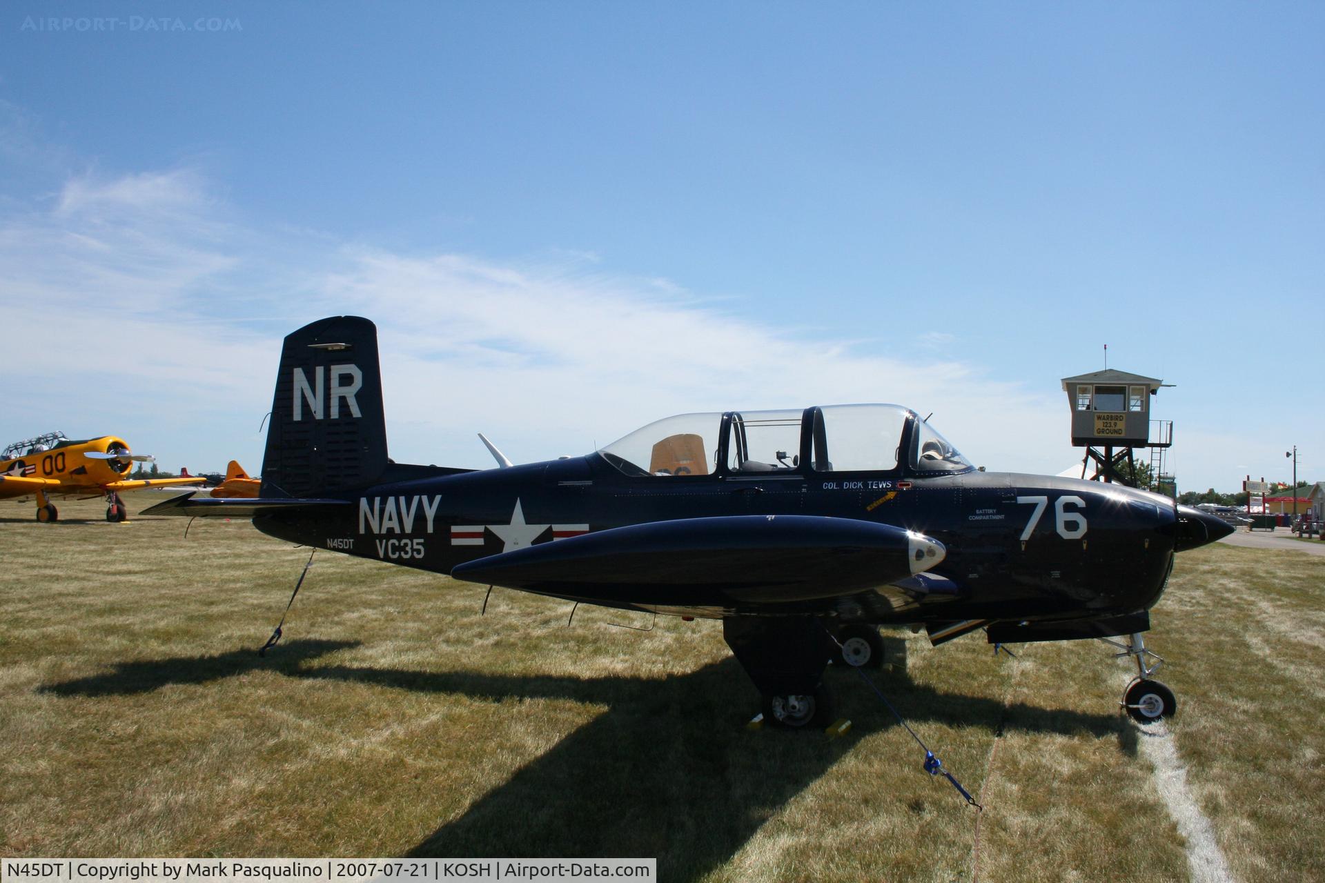 N45DT, Beech A45 C/N G-785, Beech T-34A