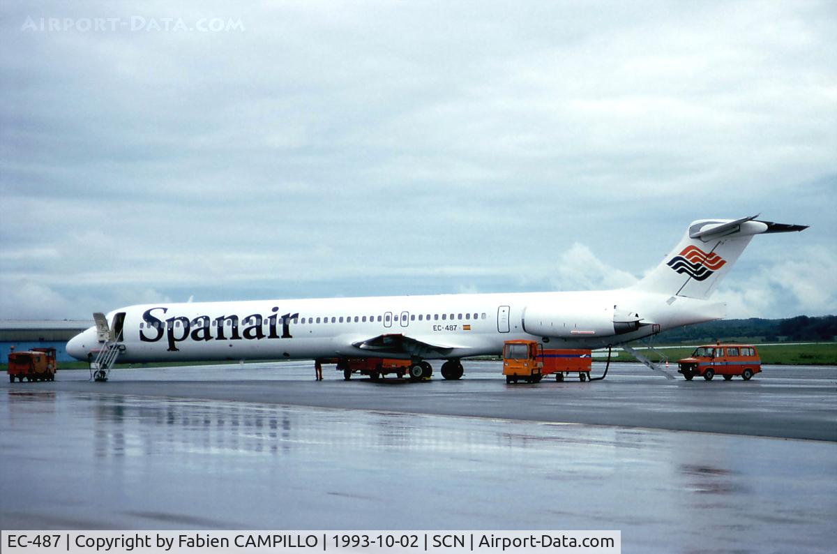 EC-487, McDonnell Douglas MD-83 C/N 49672-149, Spanair