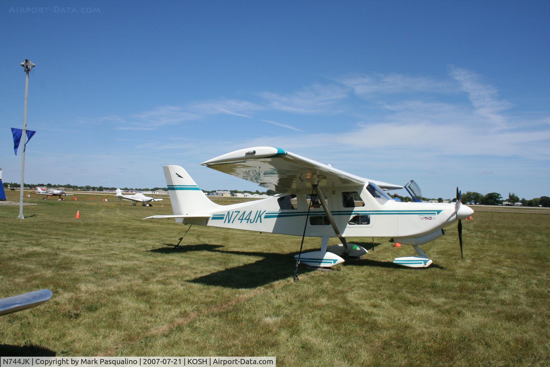 N744JK, 2002 Millard K L/millard J J COMP MONSTER C/N 98179, Comp Monster