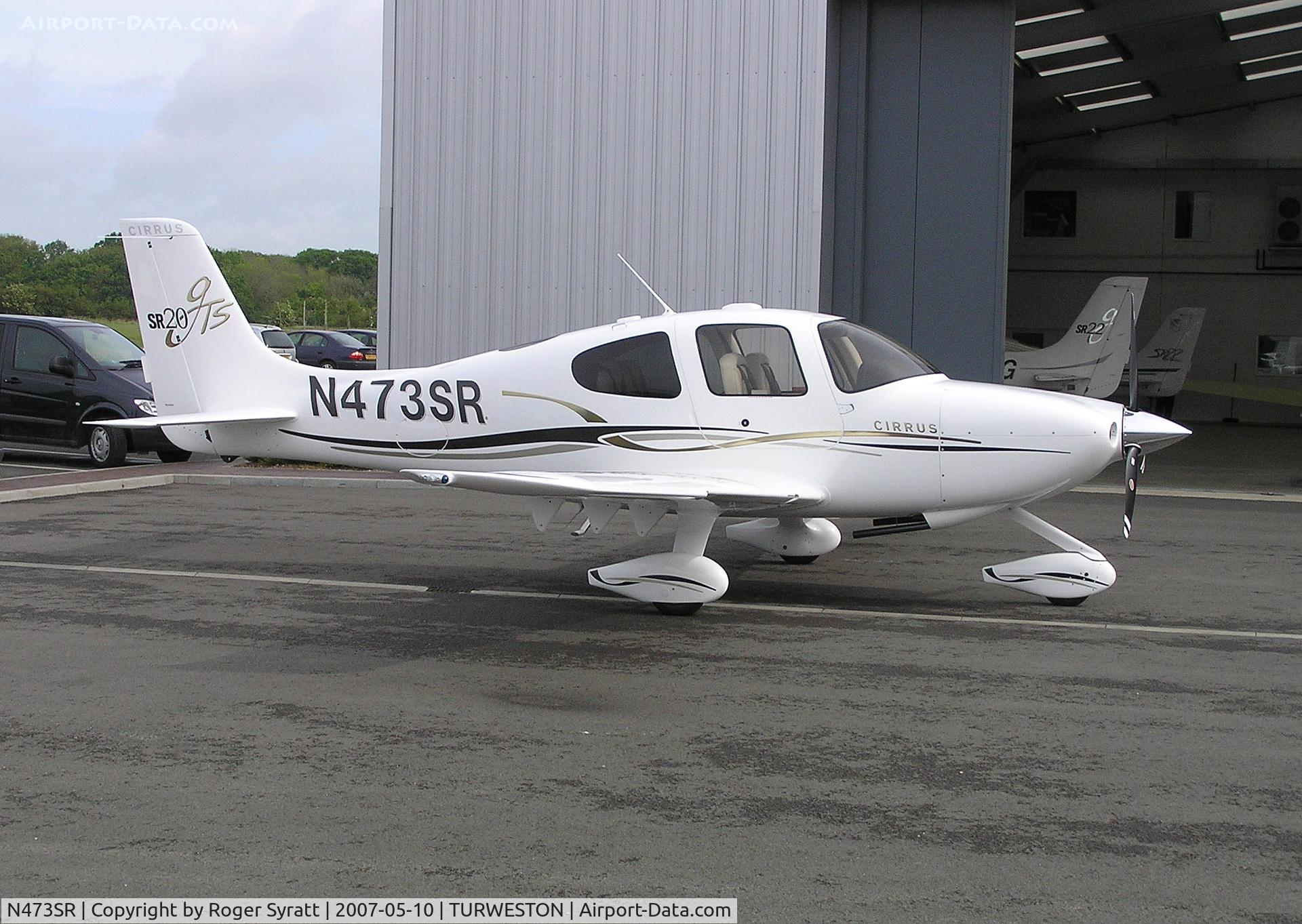 N473SR, 2007 Cirrus SR20 C/N 1791, Cirrus SR20 GTS