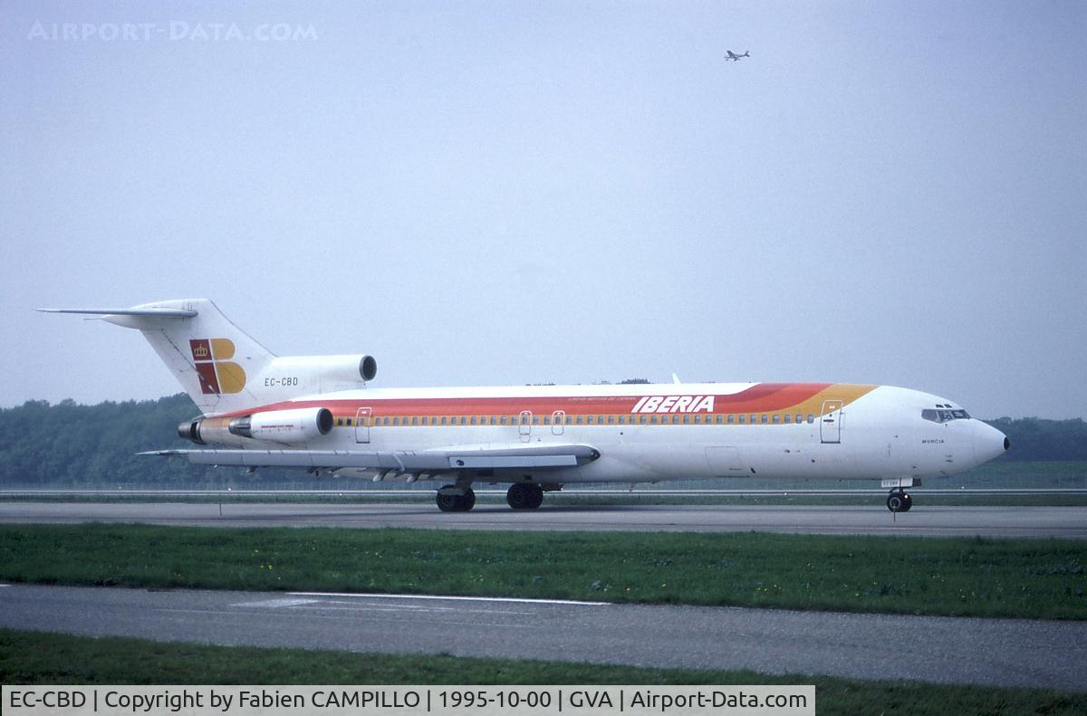 EC-CBD, 1972 Boeing 727-256 C/N 20598, Iberia