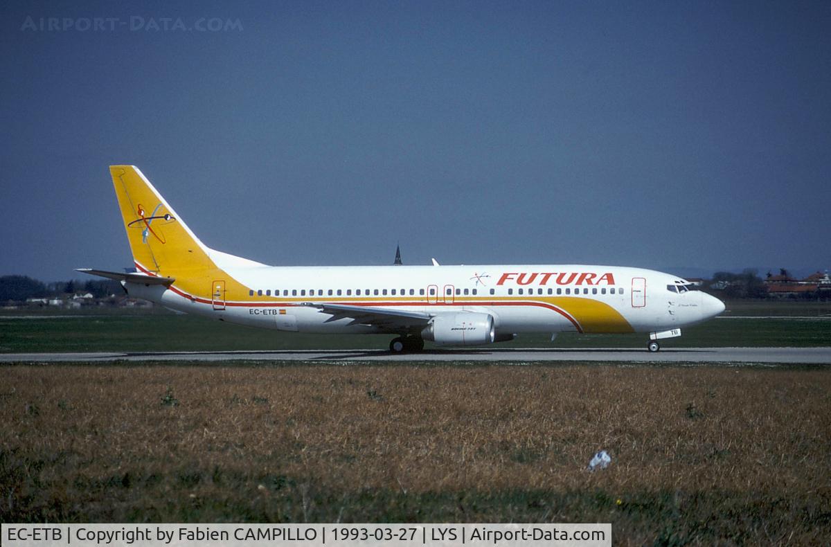 EC-ETB, Boeing 737-4YO C/N 24545-1805, Futura
