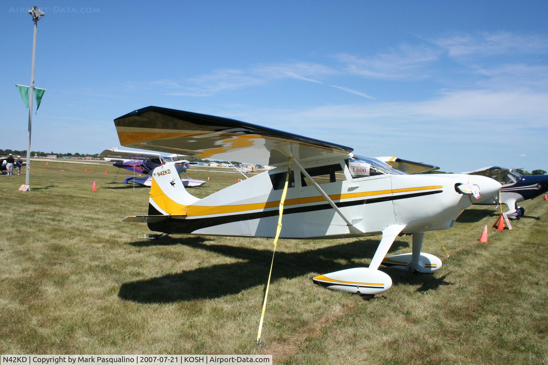 N42KD, 1977 Nesmith M1 Cougar C/N KD-1, Nesmith Cougar