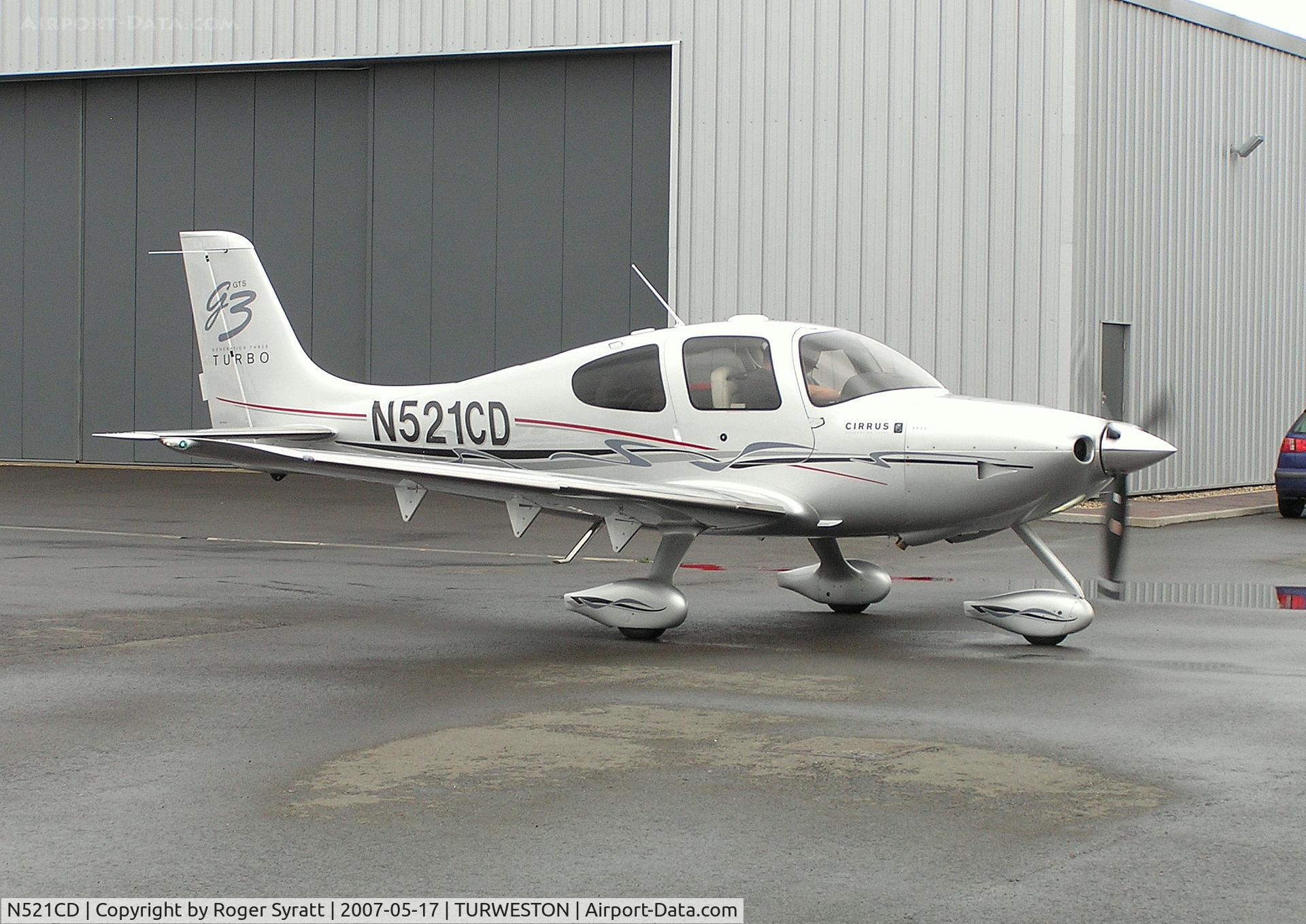 N521CD, 2007 Cirrus SR22 G3 GTS Turbo C/N 2441, Cirrus SR22 G3