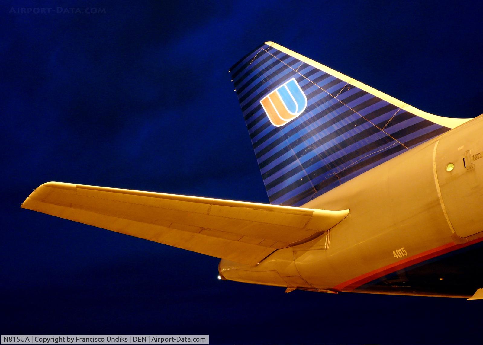 N815UA, 1998 Airbus A319-131 C/N 867, United Airlines A319.