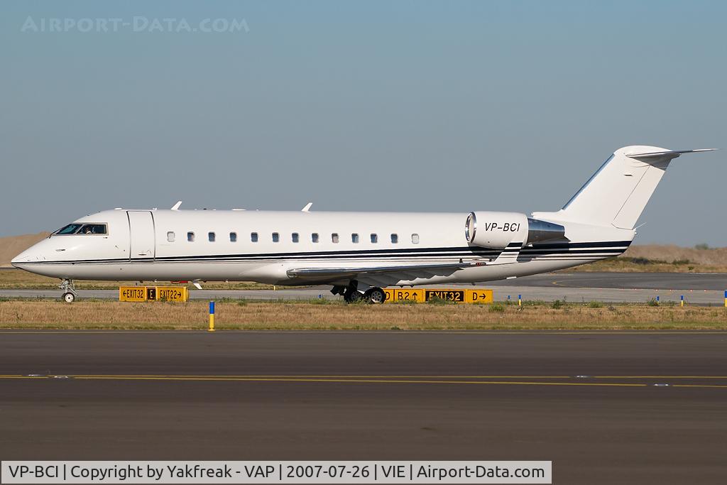 VP-BCI, 1999 Bombardier Challenger 601-3A (CL-600-2B16) C/N 7351, Regionaljet