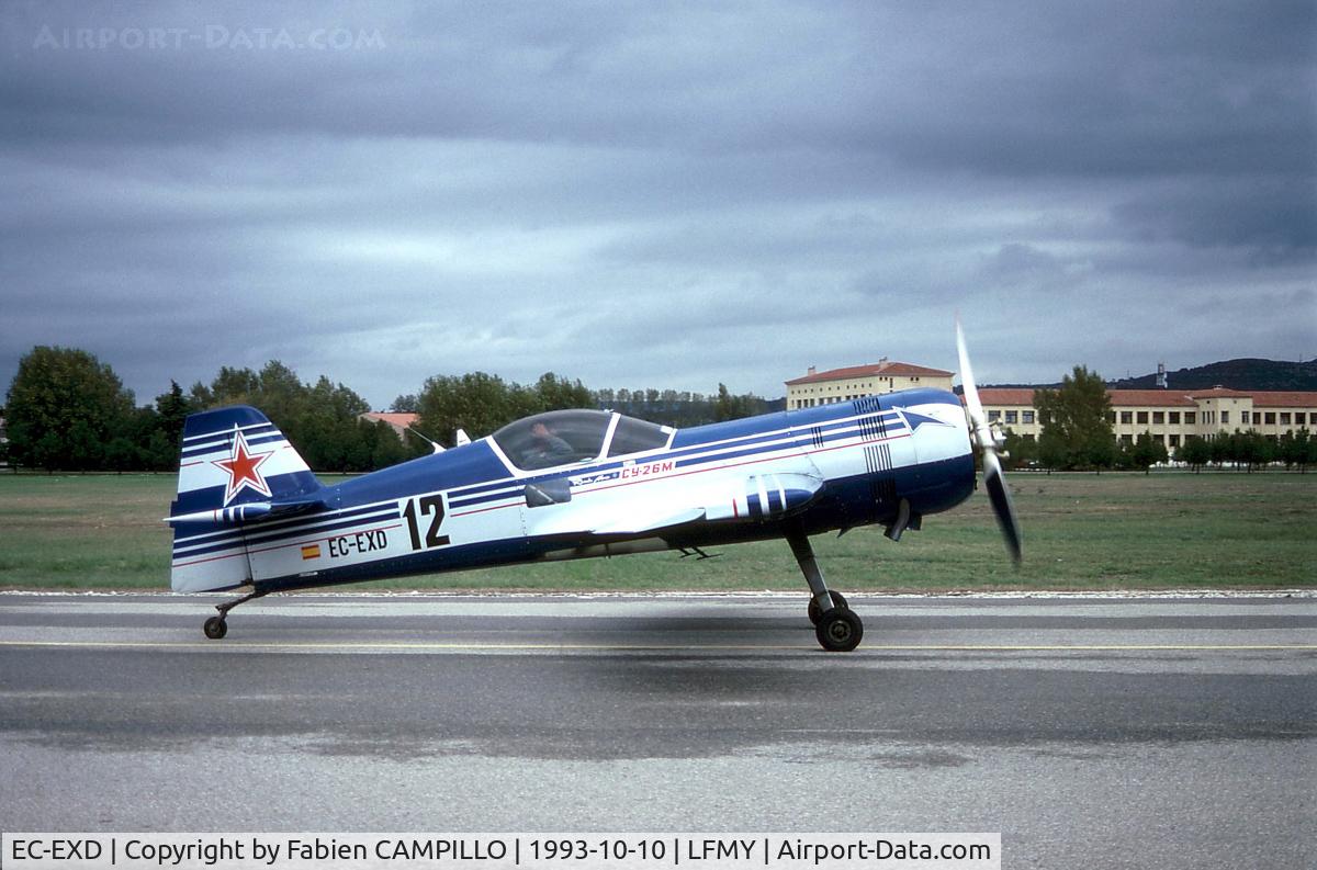 EC-EXD, Sukhoi SU-26M C/N 42-12, Salon De Provence
