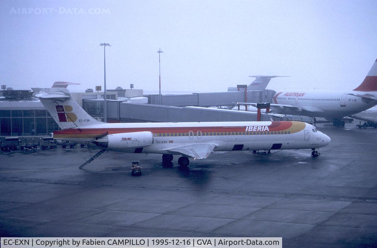 EC-EXN, 1990 McDonnell Douglas MD-87 (DC-9-87) C/N 49836, Iberia