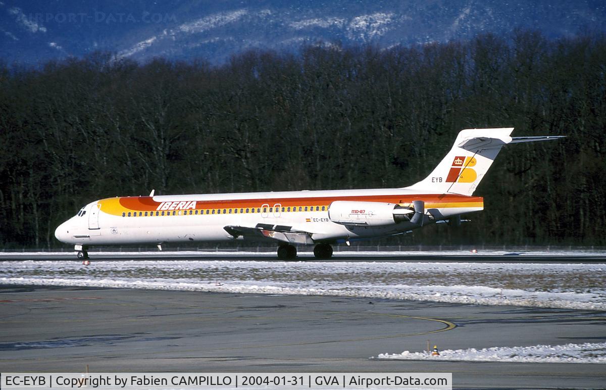 EC-EYB, 1990 McDonnell Douglas MD-87 (DC-9-87) C/N 49838, Iberia