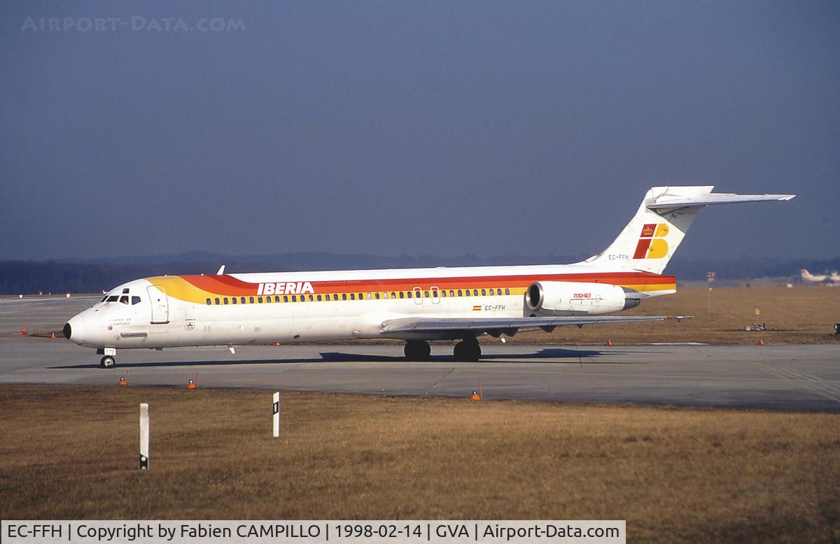 EC-FFH, 1991 McDonnell Douglas MD-87 (DC-9-87) C/N 53211, Iberia