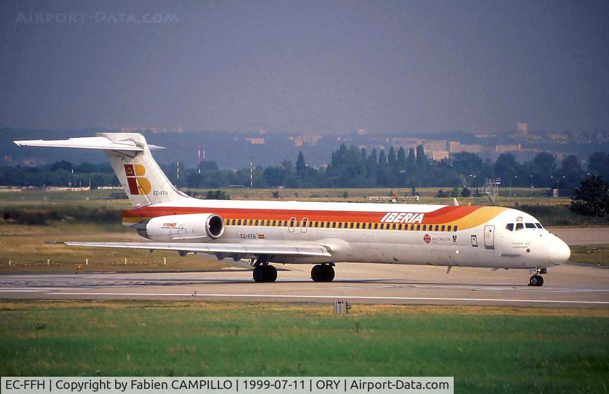 EC-FFH, 1991 McDonnell Douglas MD-87 (DC-9-87) C/N 53211, Iberia