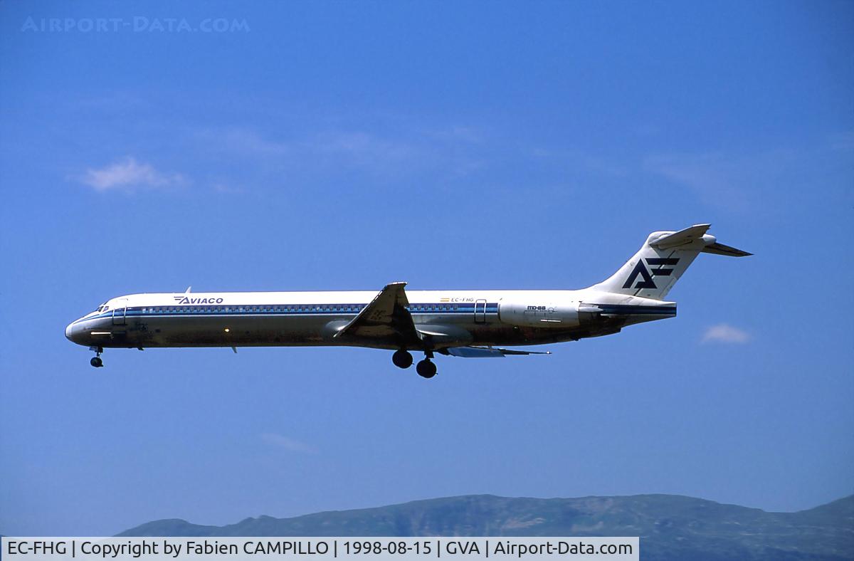 EC-FHG, 1991 McDonnell Douglas MD-88 C/N 53194, Aviaco