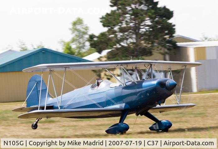 N105G, 1996 Marquart MA-5 Charger C/N 307, Take off roll Brodhead 2007