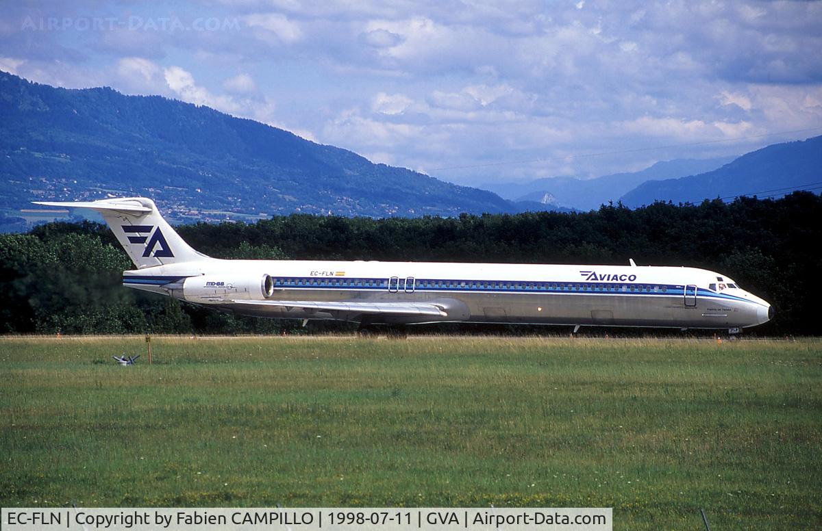 EC-FLN, 1992 McDonnell Douglas MD-88 C/N 53303, Aviaco