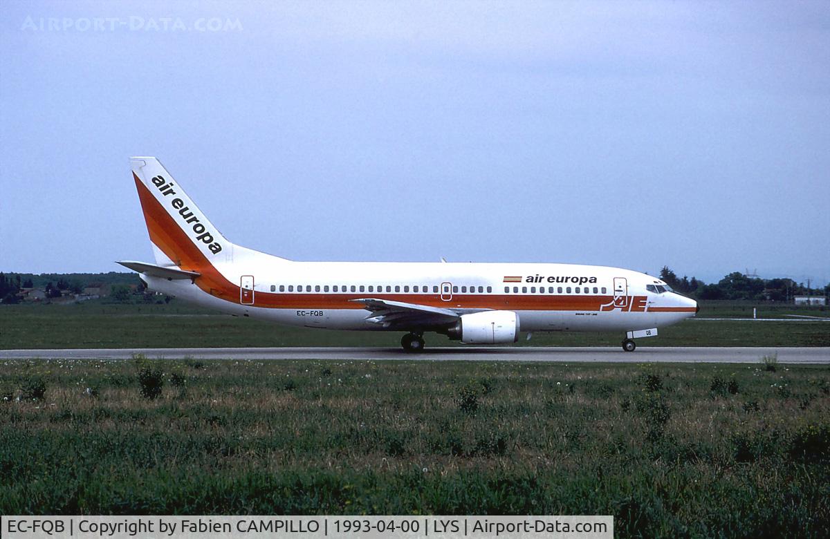 EC-FQB, 1987 Boeing 737-3Y0 C/N 23684, Air Europa