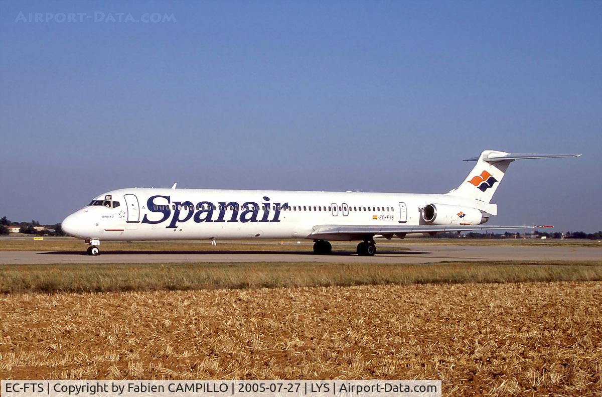 EC-FTS, 1988 McDonnell Douglas MD-83 (DC-9-83) C/N 49621-1495, Spanair