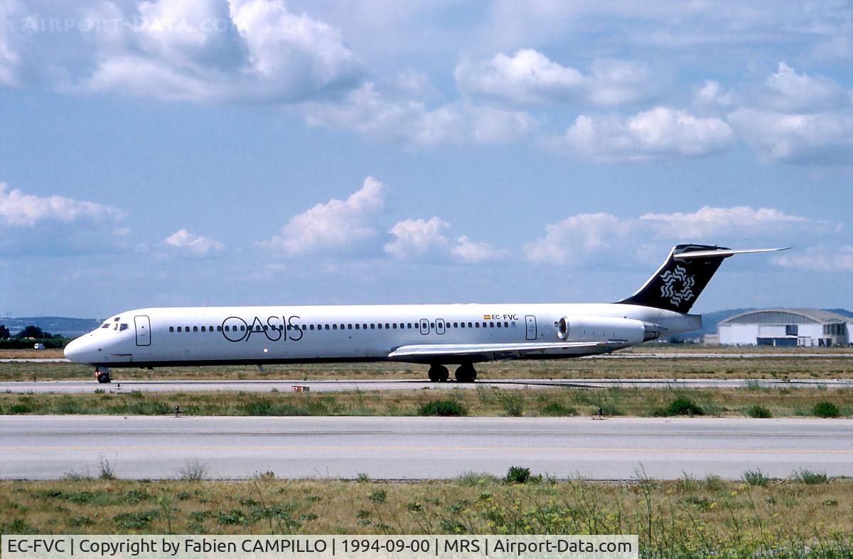 EC-FVC, McDonnell Douglas MD-83 C/N 49629-1583, Oasis