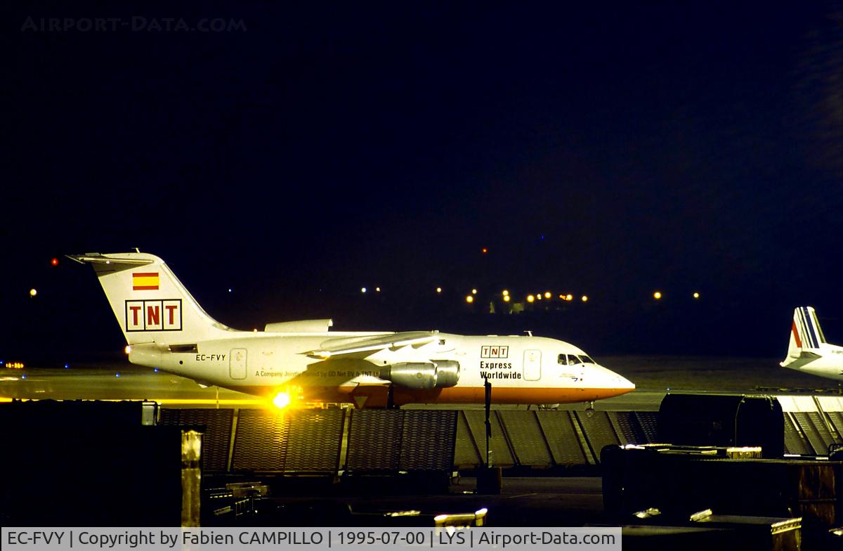 EC-FVY, 1988 British Aerospace BAe.146-200QT Quiet Trader C/N E2117, TNT